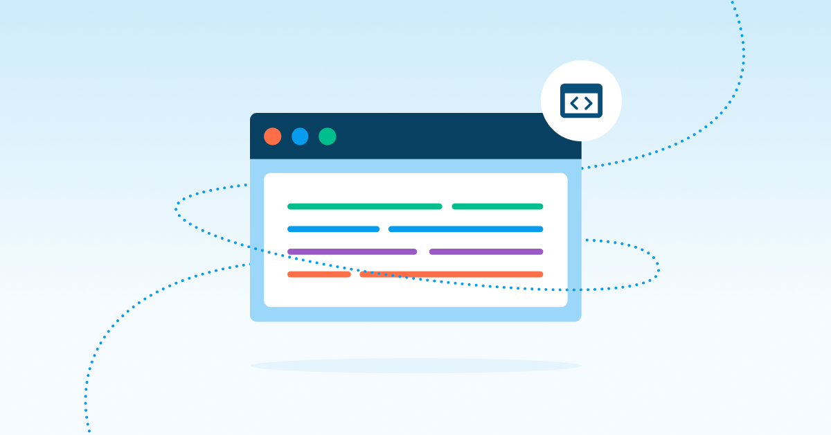 Browser tab with lines as if lines of code to represent correlation IDs